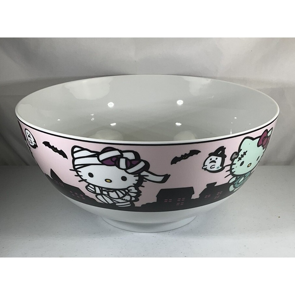 Hello Kitty Large Halloween Ghost/Mummy Mixing Or Candy Bowl Approx 11.5D